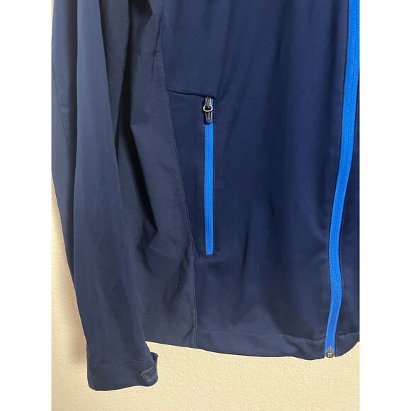 Marmot Gore Windstopper Navy Blue Zip Up Fleece Jacket Size M - Picture 6 of 8